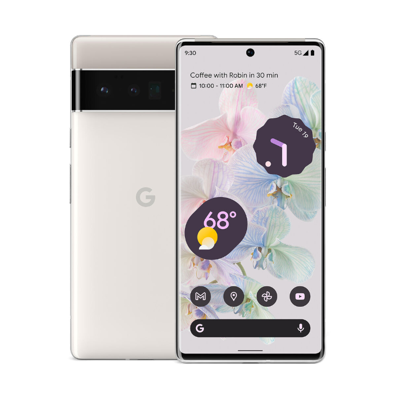 Google Pixel 6 Pro white Google Pixel 6 Pro