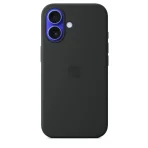 Apple Iphone 16 Silicon Case Black