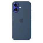 Apple Iphone 16 Silicon Case Denim