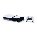 White Play Station 5 Console & Controller Horizontal