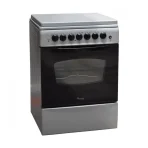 Ramtons RF_406 3G+1E 60x60 Silver Cooker Lid Open Lid closed
